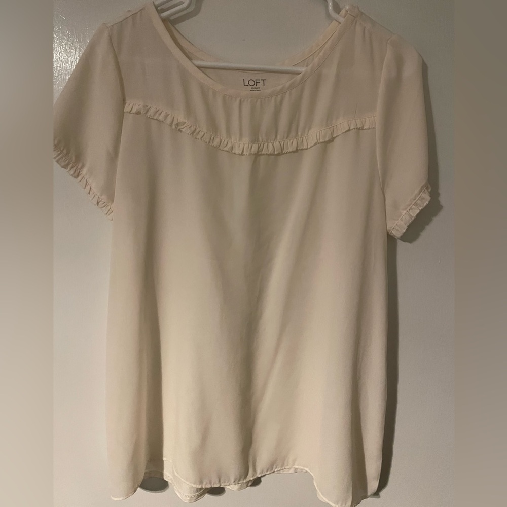 LOFT Outlet Medium Shirt sleeve top